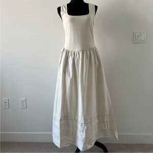 J. Crew Drop Waist Midi Dress